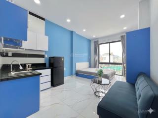 Cho thuê phòng ban công mới 100% tại nguyễn thái sơn, gần đại học văn lang, emart phan văn trị