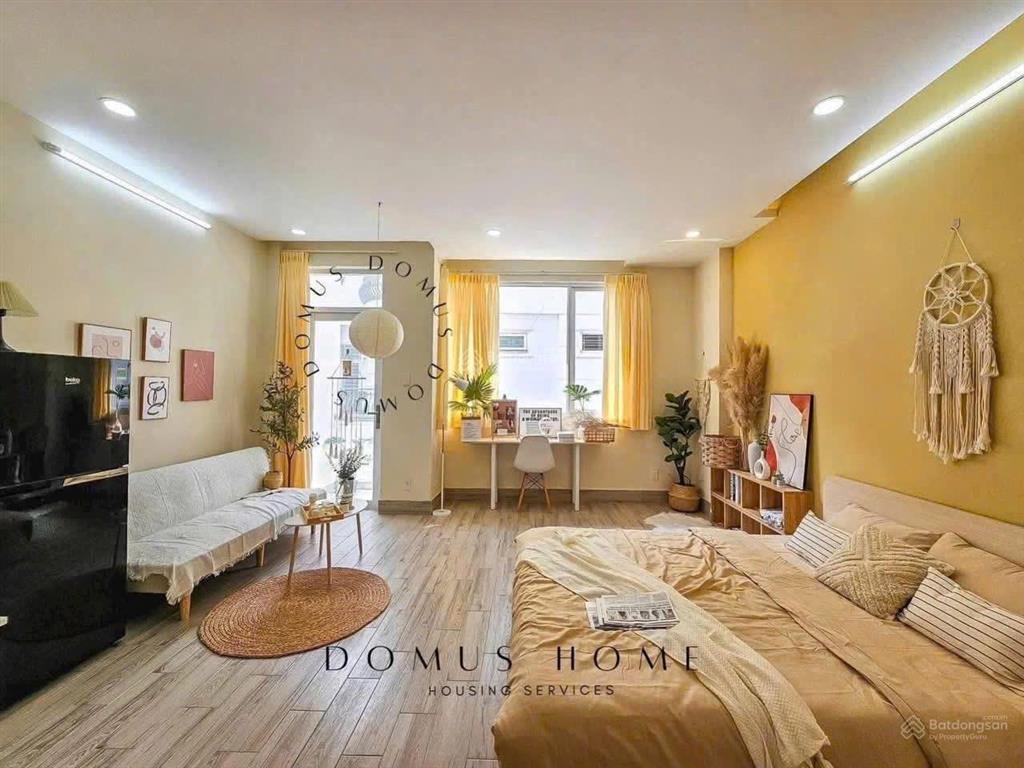 Cho thuê căn hộ 35m2 full nội thất ban công nhỏ gần cầu thị nghè, bình thạnh, quận 1