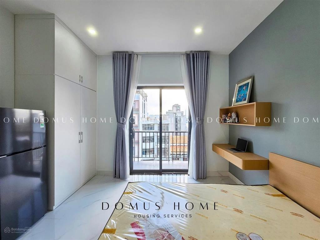 Cho thuê căn hộ 35m2 ban công, giặt riêng gần quận 1, phú nhuận, chợ bà chiểu mới 100%