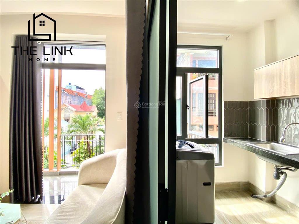 Cho thuê căn hộ 50m2 1 phòng ngủ ban công, máy giặt riêng gần bình thạnh, cầu thị nghè, quận 2