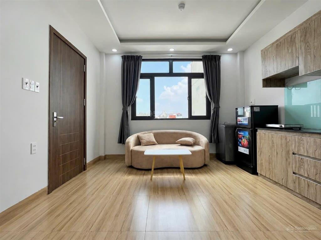 Khai trương dự án mới tone gỗ, có thang máy, gần sân bay, tại phú nhuận, gần quận 1,3,10, gần bờ kè