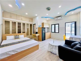 Cho thuê chung cư mini 40m2 ban công full nội thất gần phú nhuận, quận 1, quận 3, phan xích long