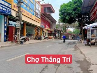 Chính chủ cần tiền cần bán đất chợ thắng trí  sóc sơn  74m full thổ cư  đường 2 ô tô tránh nhau.