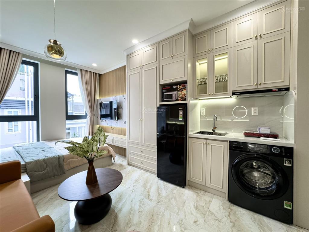 Khai trương chdv cực sang, full nội thất, máy giặt riêng trong phòng gần toà nhà viettel tower