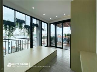 Cho thuê căn hộ 1pn, full nội thất, ban công, vị trí mặt tiền khánh hội quận 4, gần cầu ông lãnh