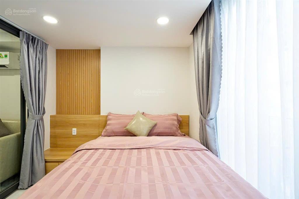 Cho thuê căn hộ full nội thất, ban công, máy giặt riêng ở trần đình xu quận 1, gần cầu ông lãnh