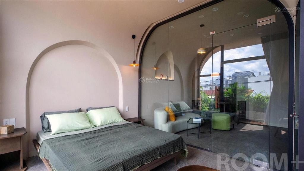 Cho thuê căn hộ full nội thất, ban công lớn, máy giặt riêng ở lê văn lương quận 7, gần lotte mart