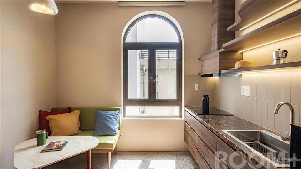 Cho thuê căn hộ full nội thất, ban công lớn, máy giặt riêng ở lê văn lương quận 7, gần lotte mart