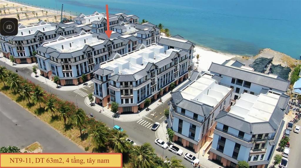 Bán nhà 63m2 cách biển 30m  vinhomes pearl bay nha trang