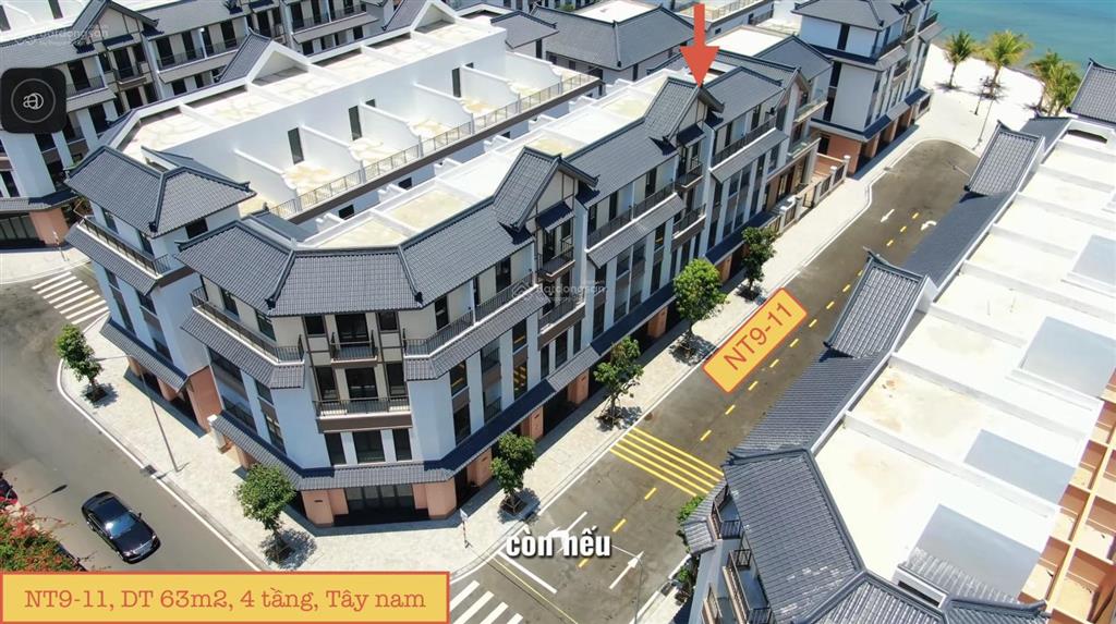 Bán nhà 63m2 cách biển 30m  vinhomes pearl bay nha trang