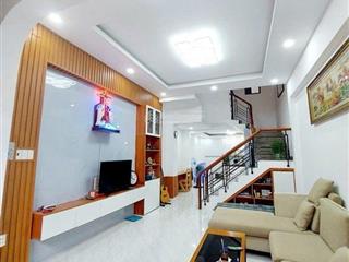 Đường số 14, p8, gò vấp  4 tầng  sát mặt tiền  50m2 xe hơi đậu sát nhà  nhỉnh 6 tỷ