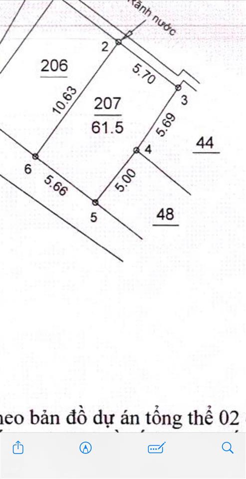 Không có nhu cầu sử dụng gia đình cần bán lô đất tại kim lâm kim bài. diện tích 61.5m²