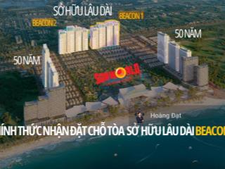 Booking beacon 1 căn hộ biển sở hữu lâu dài  cơ hội được chiết khấu 3% cuối cùng trước giờ