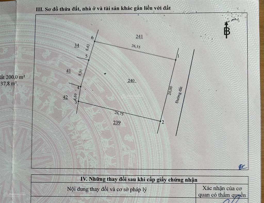 Bán đất chính chủ (xã an phước  đối diện ubnd xã tam an cũ)