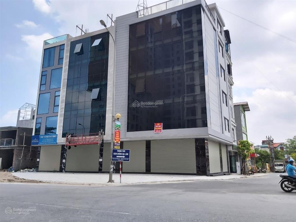 Chính chủ cho thuê tòa nhà văn phòng 7 tầng mp ngô xuân quảng, gia lâm, thang máy,pccc, hầm để xe