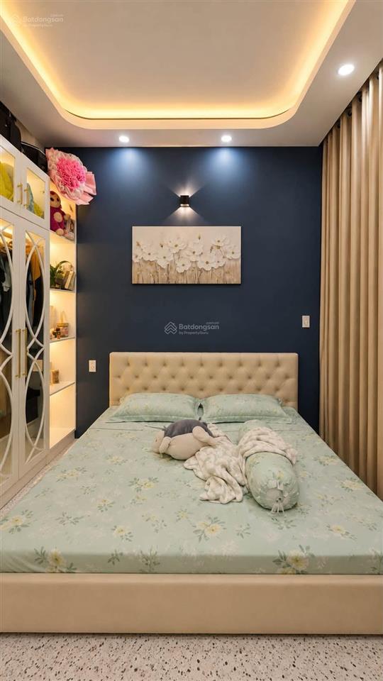 Dương bá trạc, nhỉnh 5 tỷ, 120m2, 4 tầng, cách mặt tiền 6m