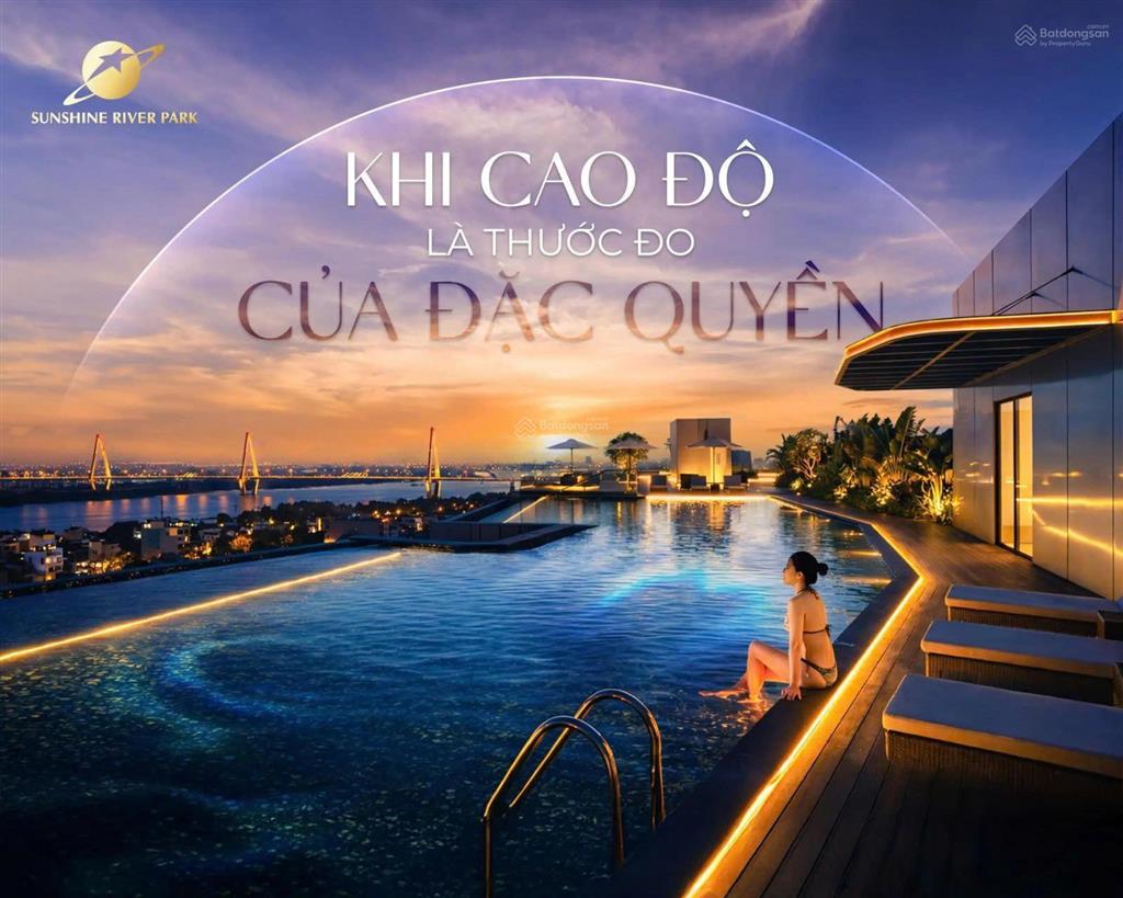 Bán chung cư sunshine river park tại tây hồ, giá cực chất 10,4 tỷ, 80m2, 2pn, pháp lý đầy đủ