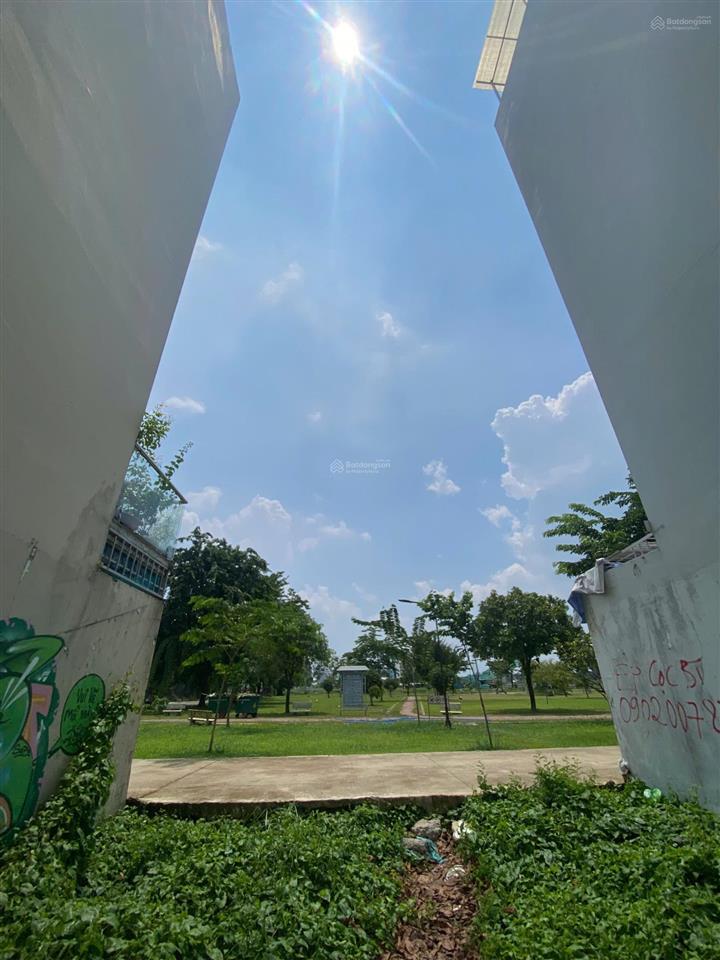 Bán đất hẻm 235 đặng thùy trâm, dt 6x20m. hai mặt hẻm trước và sau. view công viên.