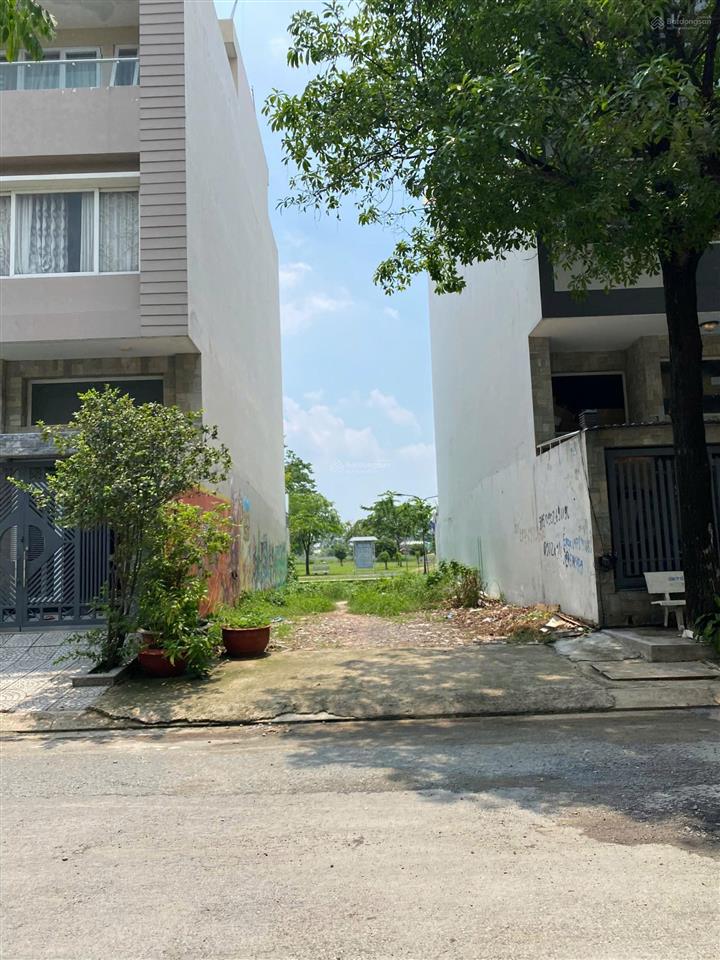 Bán đất hẻm 235 đặng thùy trâm, dt 6x20m. hai mặt hẻm trước và sau. view công viên.