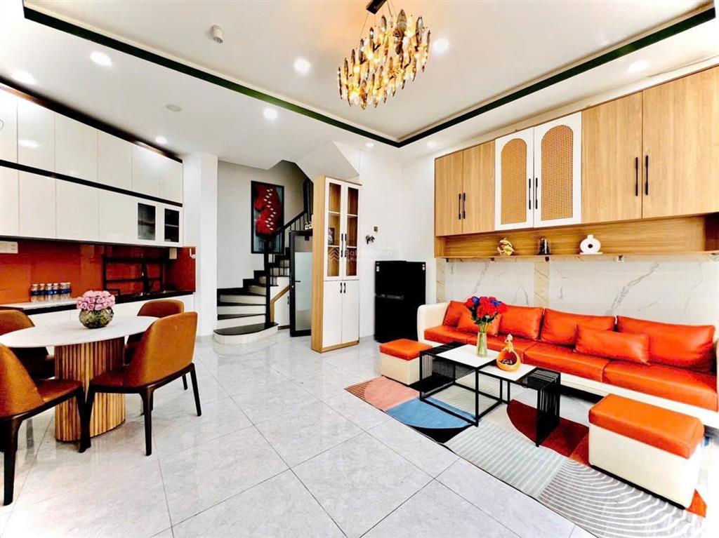Bán nhà 1 sẹc hẻm 10m đặng thùy trâm, dt 5x10,5m. cn 53m². trệt 2 lầu st. 5pn, 3wc