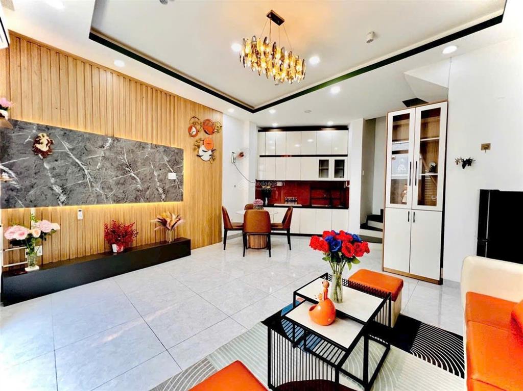 Bán nhà 1 sẹc hẻm 10m đặng thùy trâm, dt 5x10,5m. cn 53m². trệt 2 lầu st. 5pn, 3wc