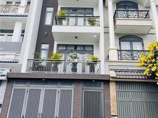 Cho thuê nhà mới xây hẻm 9m đặng thùy trâm. dt 4,5x18m. trệt 2 lầu st. 4pn, 5wc.