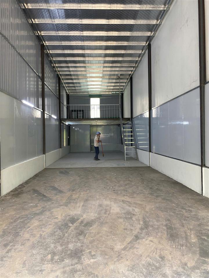 Cho thuê kho đặng thùy trâm, dt 5x24m, gác 35m2, sạch sẽ, trần cao