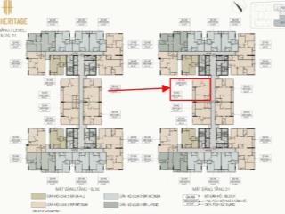 Bán căn hộ h3  1910 88m² hướng đông nam giá tốt tại hue heritage