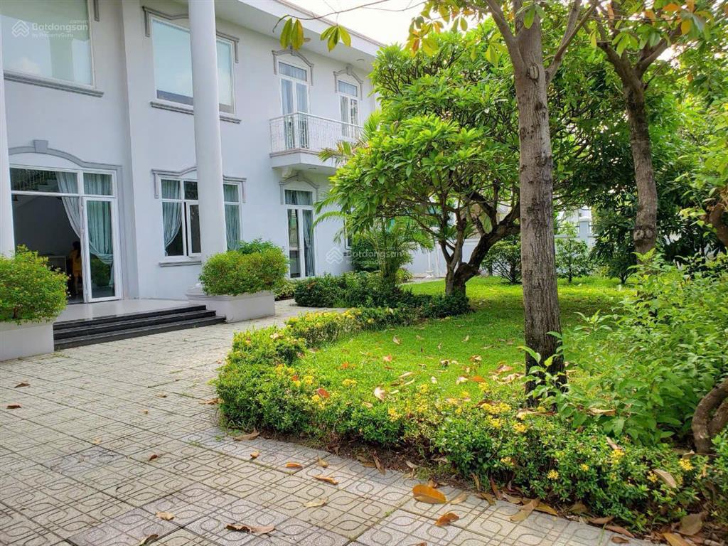 Cho thuê villa sân vườn compound quận 2  nhà sửa mới, không nội thất  giá 75 triệu/tháng