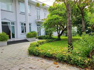 Cho thuê villa sân vườn compound quận 2  nhà sửa mới, không nội thất  giá 75 triệu/tháng