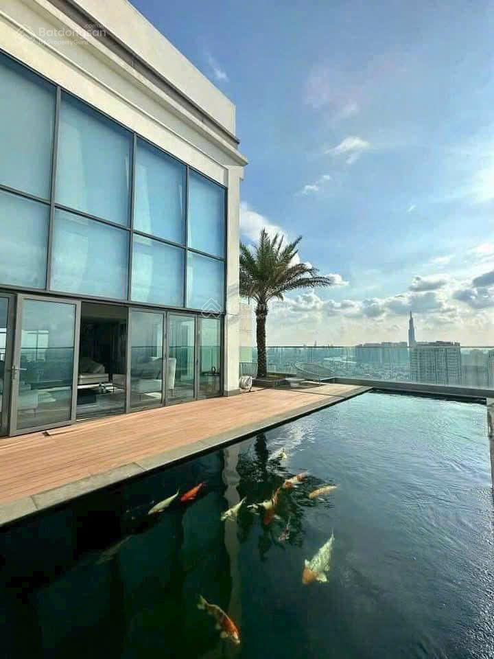 Cho thuê penthouse gateway quận 2  4pn full nội thất, sân vườn rộng, view sông panorama