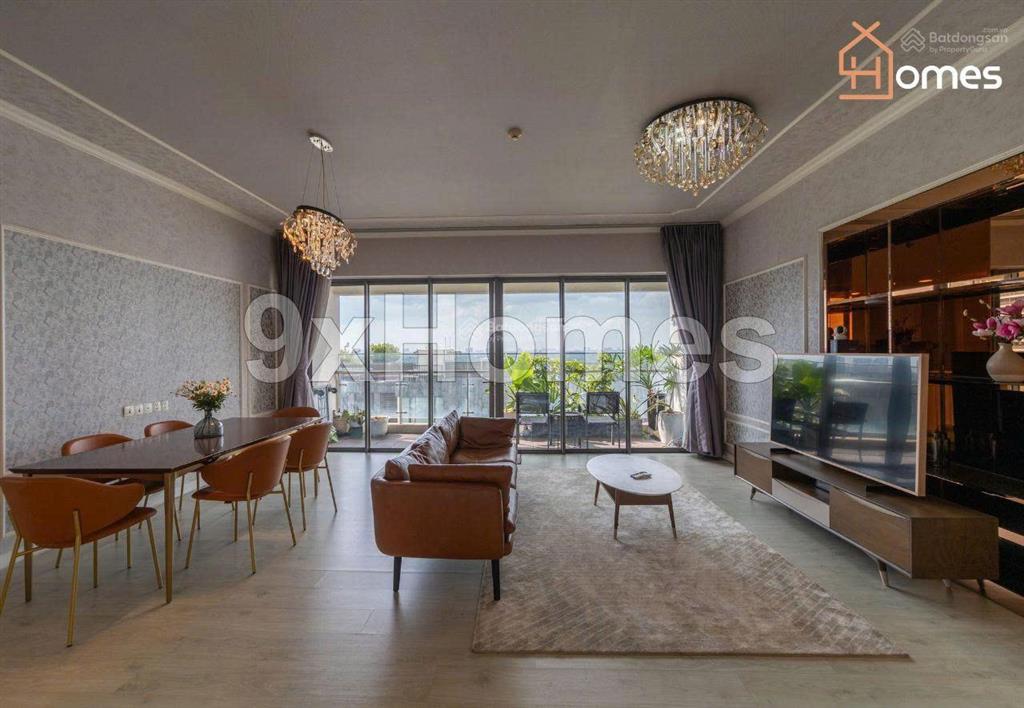 Gateway 4pn 143m2 view sông full nội thất, trống sẵn, giá thuê tốt