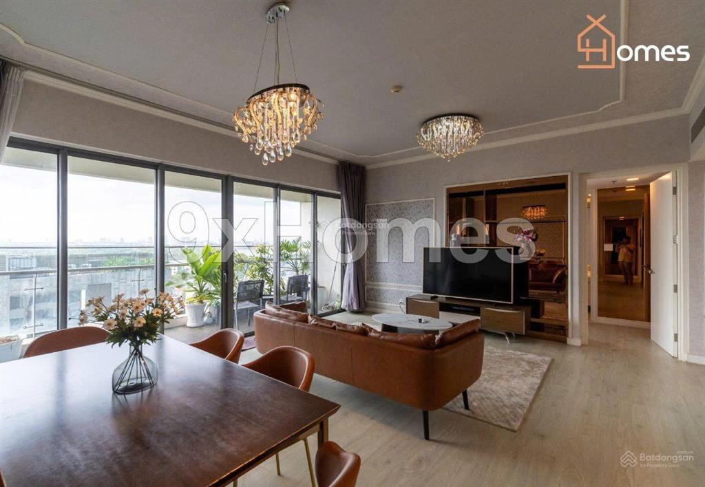 Gateway 4pn 143m2 view sông full nội thất, trống sẵn, giá thuê tốt