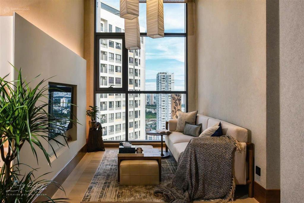 Cho thuê căn hộ q2 thảo điền 1pn 57m² tầng cao view city, nhà siêu đẹp, full nội thất