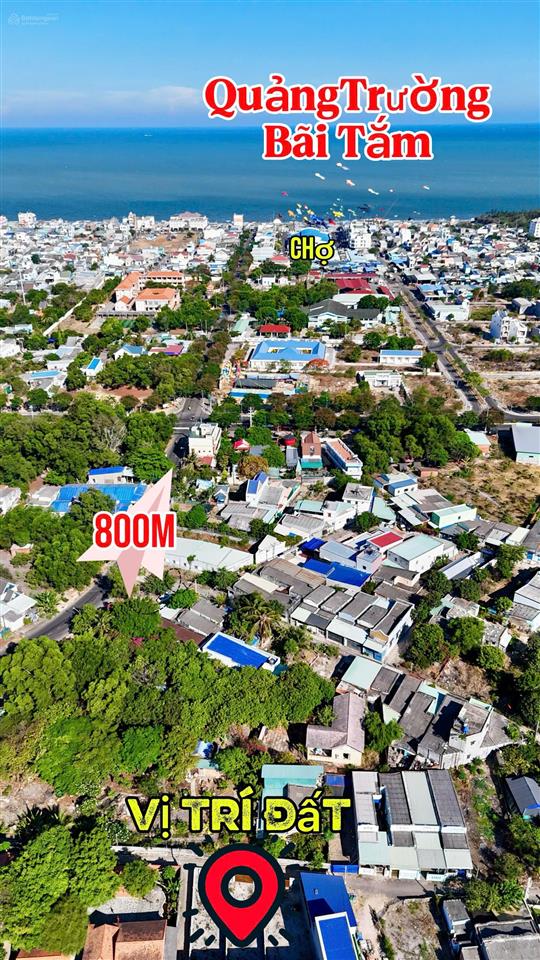 Cần bán gấp mặt tiền trần hưng đạo, phước hải giá chỉ 1 tỷ 2