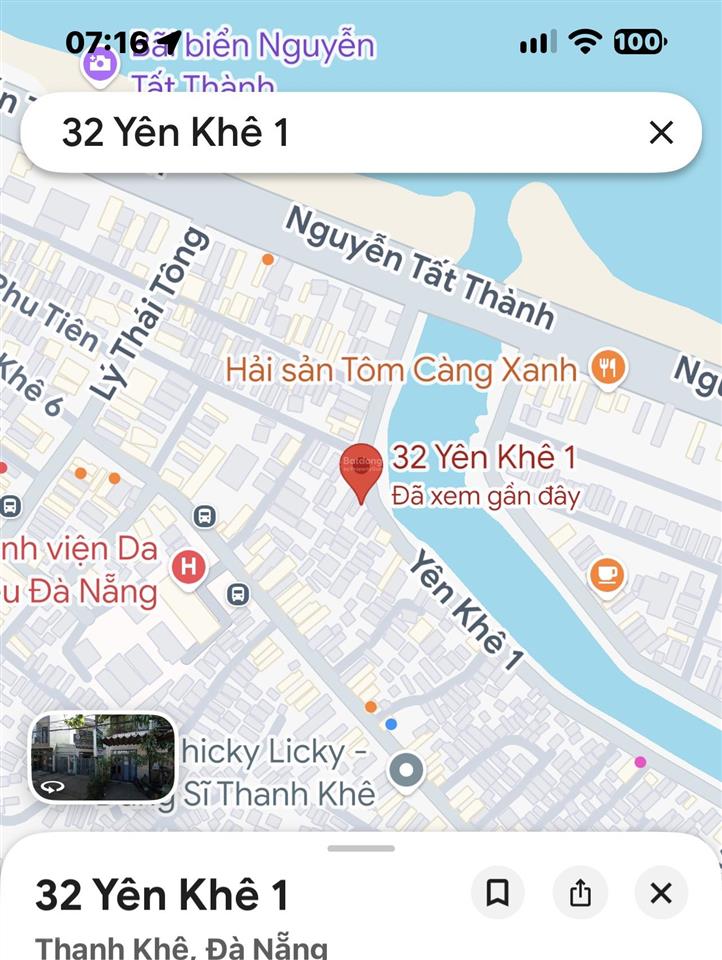 Cần bán gấp nhà mặt tiền đường 5,5m