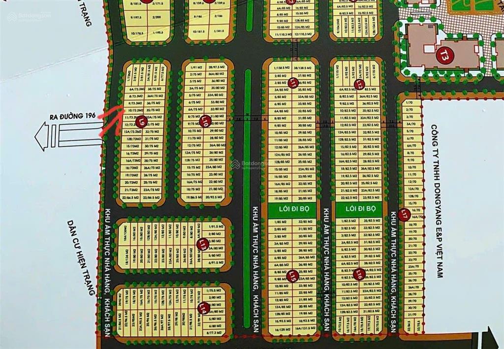 Bán đất nền dự án tại khu đô thị lạc hồng, giá thỏa thuận, 73m2