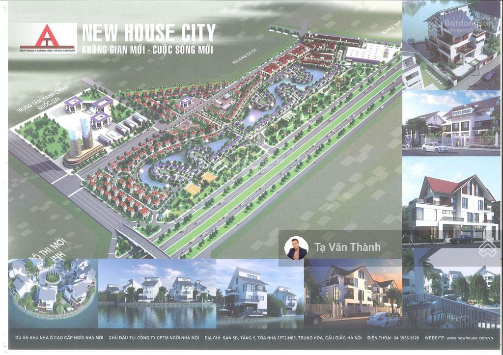 Cần bán căn biệt thự new house city 204m2 , quốc oai , 7x tr/m2.  0983 968 ***