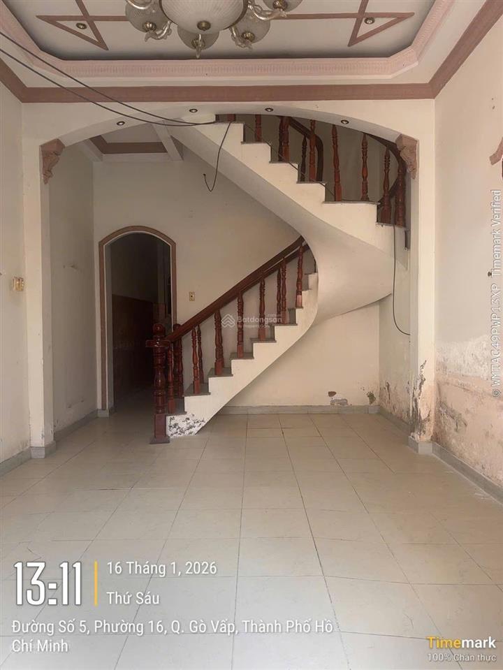 120m2  bán nhà 3 tầng  hẻm xe hơi sát mt  gần cityland lotte gò vấp  sổ vuông vức đẹp