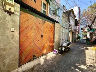 Hẻm 4m kia đỗ cửa  thông lê quang định  58m(3.7x16) vuông a4  2 tầng 3pn 3wc  nhỉnh 7tỷ