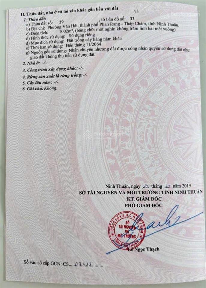 Cần tiền ra gấp lô đất cực đẹp tại văn hải, phường ninh chử, khánh hoà