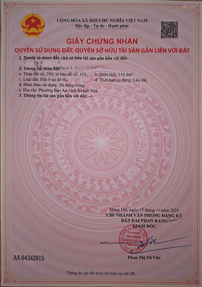 Lô đất đẹp bảo an  giá tốt, mua ngay kẻo lỡ