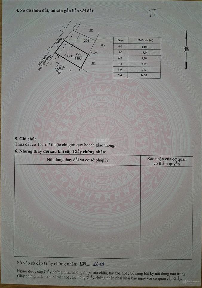Lô đất đẹp bảo an  giá tốt, mua ngay kẻo lỡ
