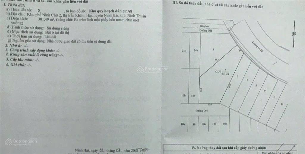 Bán đất mặt tiền đầm nại  view biển đẹp, 2 mặt tiền, tiềm năng kinh doanhoanh
