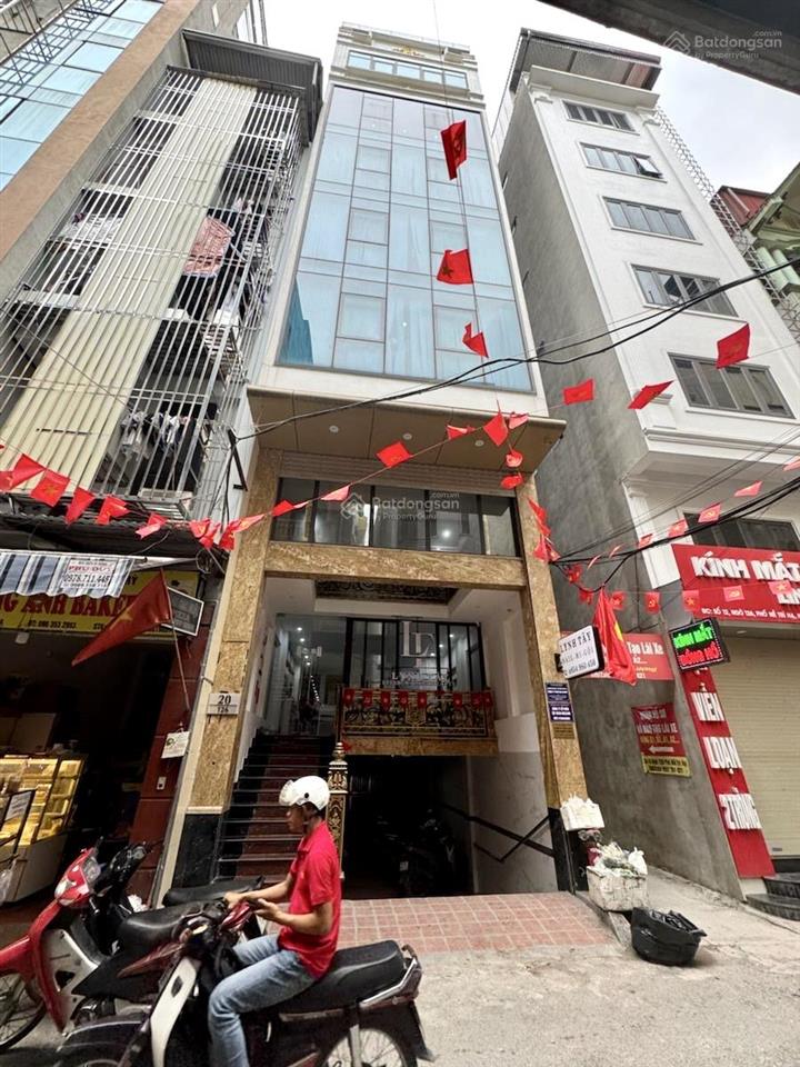 Mặt phố đại la  70m x 7 tầng thang máy  dòng tiền 80tr/tháng  mt 4.1m  giá 41.5 tỷ (tl)