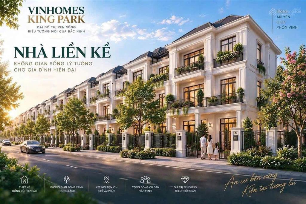 Vinhomes king park  biệt thự, liền kề  phân khu hưng thịnh  thời đại  giá chỉ từ 5,5 tỷ