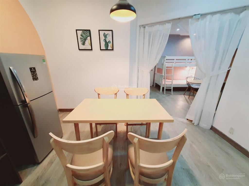 Cho thuê căn hộ dv 1pn + full nội thất 40m²  cư xá đô thành q.3