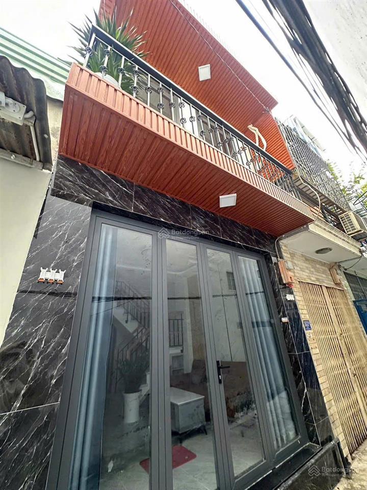 Nhỉnh 4 tỷ bán nhà mới 2 tầng 4 x 8 tân mỹ quận 7 kdc hiện hữu sổ riêng.