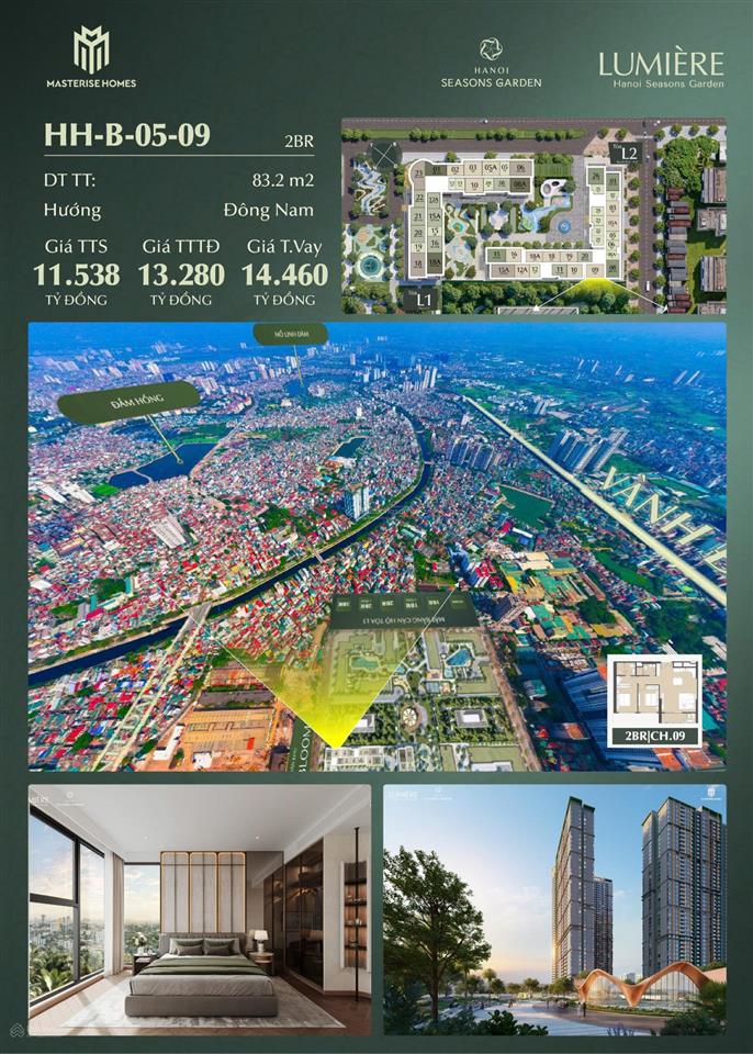 2pn góc đẹp đông nam view thoáng bể bơi, công viên nội khu, giá ưu đãi t6 142tr/m2.  0962 284 ***