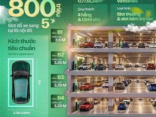 Slot oto vinhomes giảng võ từ 800 triệu slot,đặt chỗ lần 1 hầm b1, lô góc.dòng tiền 6%,có sổ đỏ.
